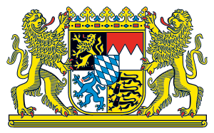 Bayerischen Staatswappen Logo